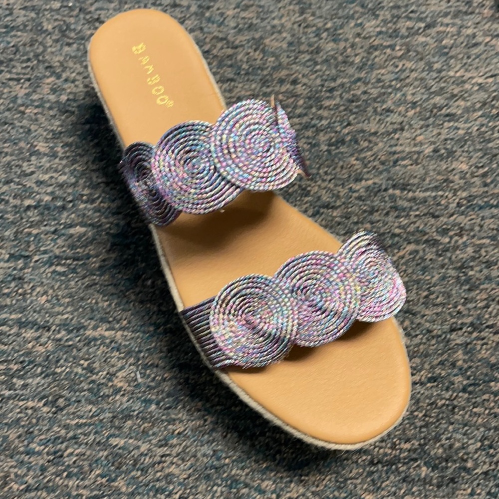 Rainbow Band Sandals